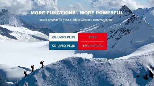 Wouxun 2016 ’Plus’ Models - KG-UV8D / KG-UV9D