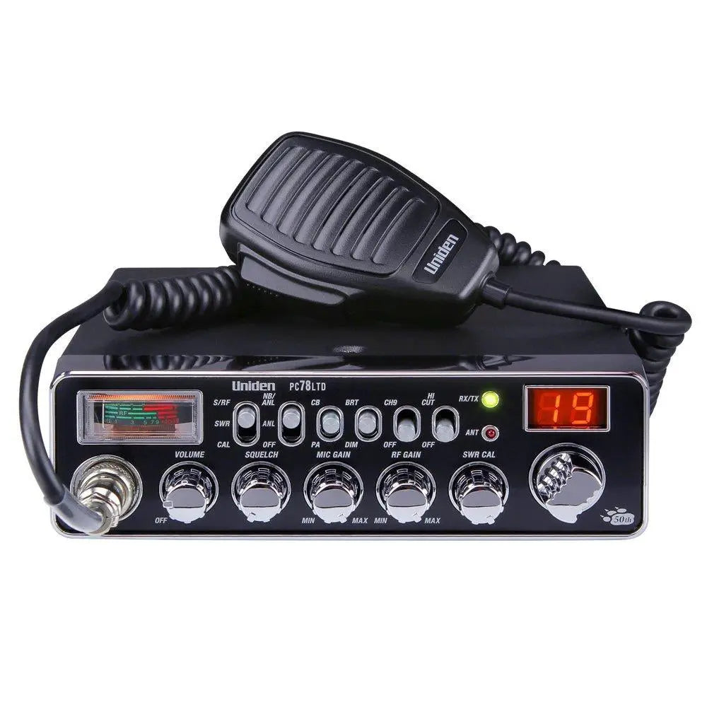 President Randy FCC Handheld or Mobile CB Radio with Weather Channel and Alerts - 4
