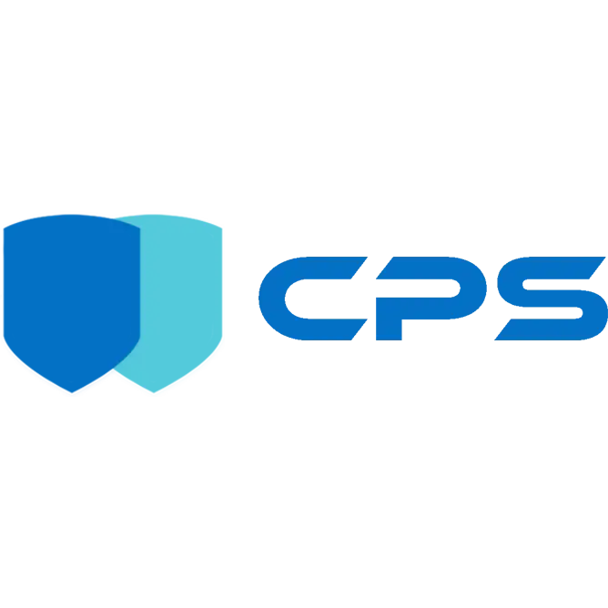Blue CPS logo.