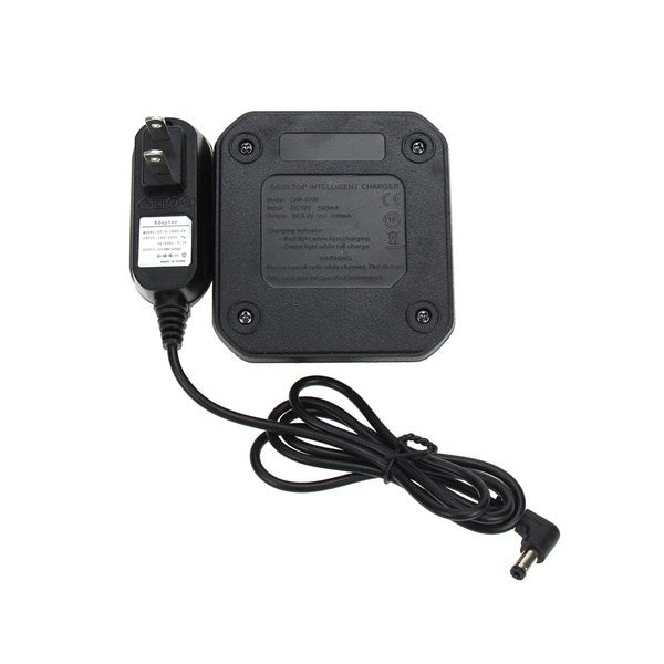 BF-TECH CA Desktop Rapid Drop-In Charger with AC Adapter for UV-9R Waterproof Series