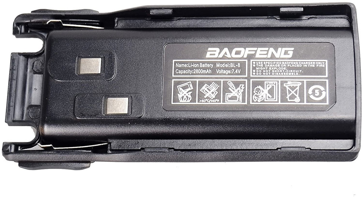 BF-TECH CA BL-8 2800mAh 7.4V Li-ion Replacement Battery for UV-82 Series