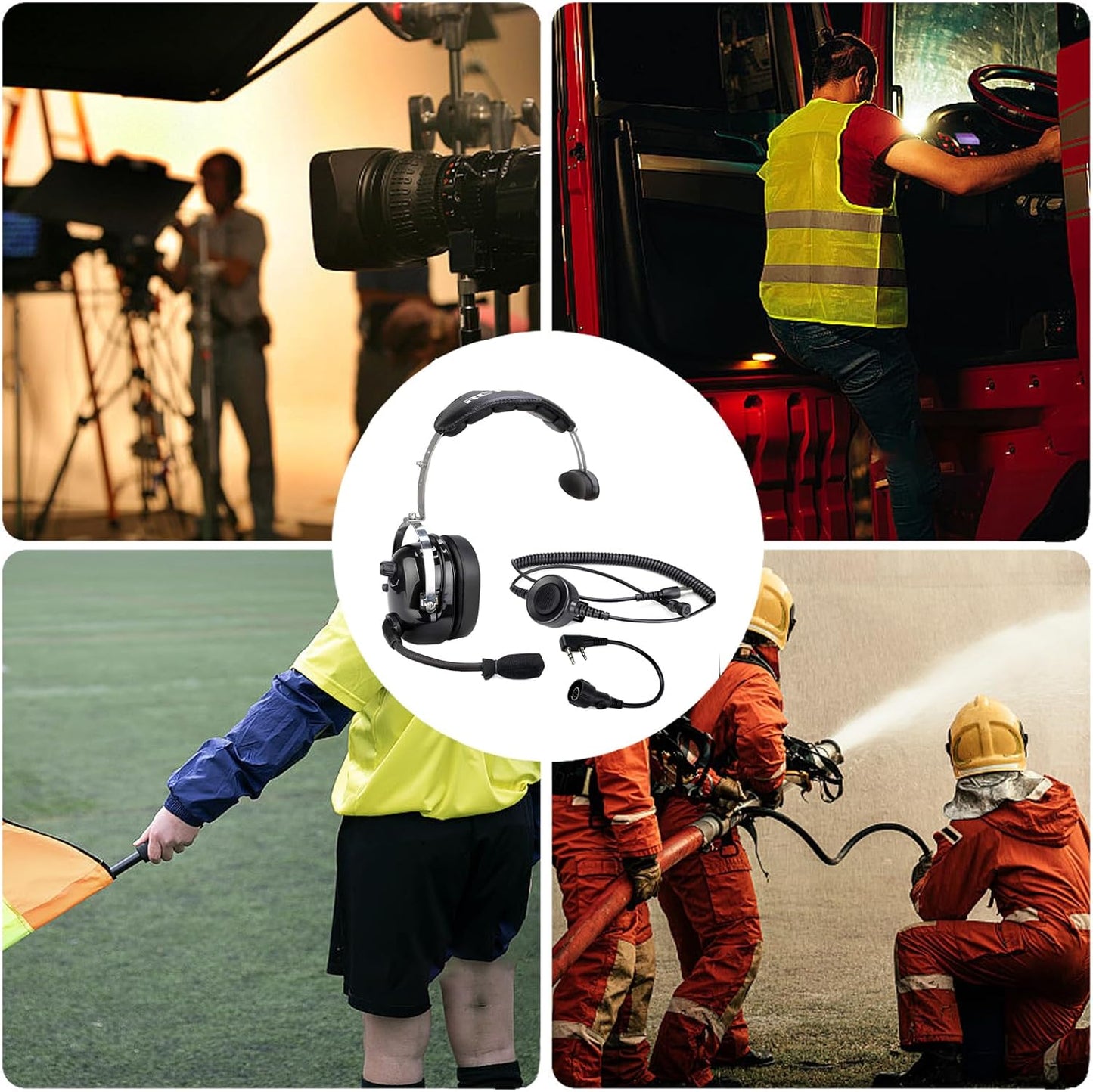 Retevis EHK005 Noise-Canceling Headset (K1 Plug)