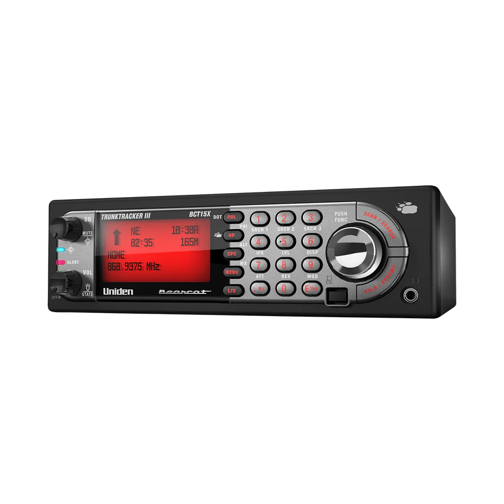 Uniden BCT15X Analog Trunking Mobile Scanner with BearTracker