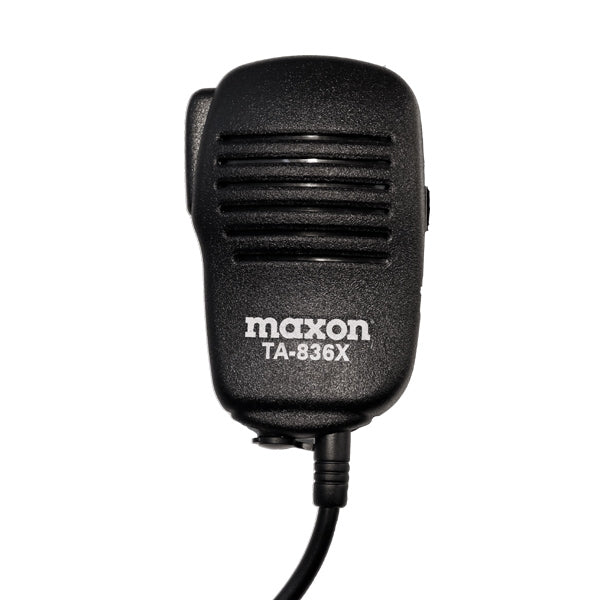 Maxon TA-836X Speaker Microphone with 3.5mm Earpiece Jack
