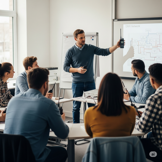 Classroom training session.