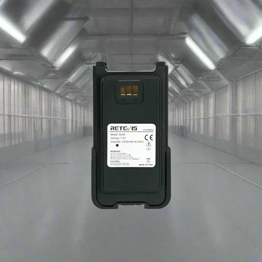 Black battery pack.