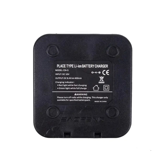 BF-TECH CA Baofeng Amateur Ham Radio Desktop Charger - UV-5R