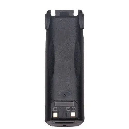 Black two-way radio battery pack