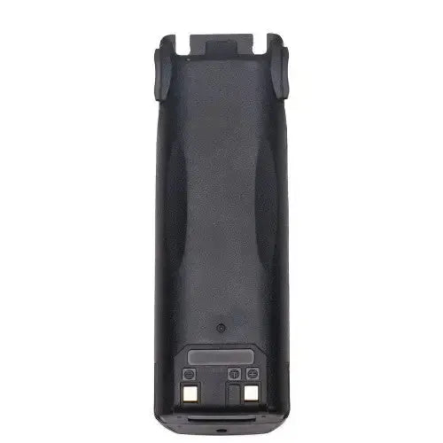 Black two-way radio battery pack