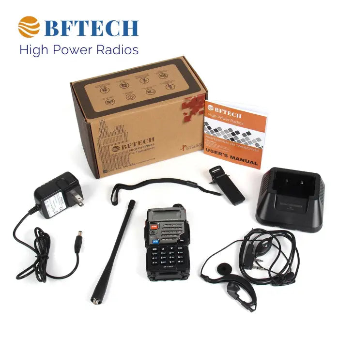 BF-TECH CA BF-F5XP 5W Dual Band Amateur Ham Radio