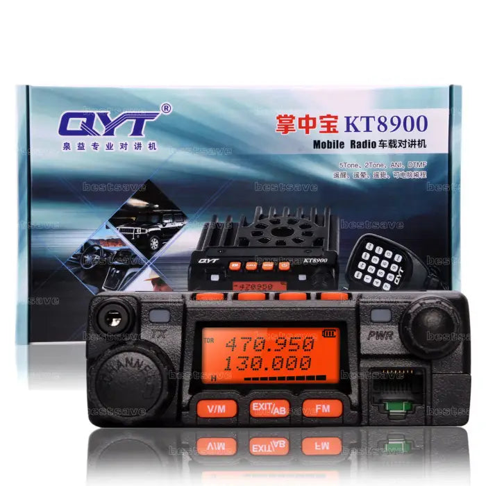 BF-TECH CA QYT KT-8900 Dual Band Mini Mobile 25W Amateur Ham