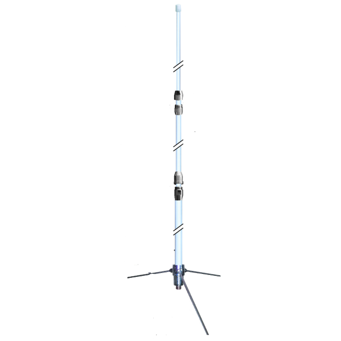 DistribuComm COMMB300 High-Gain Dual Band Base Antenna (8.3dB / 11.7dB)