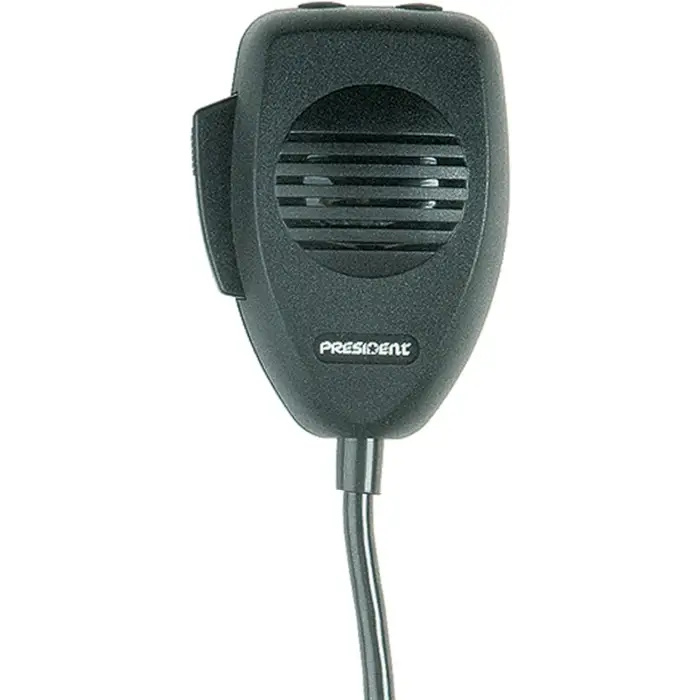 President Electronics 6 Pin CB Radio Microphone With Up /
