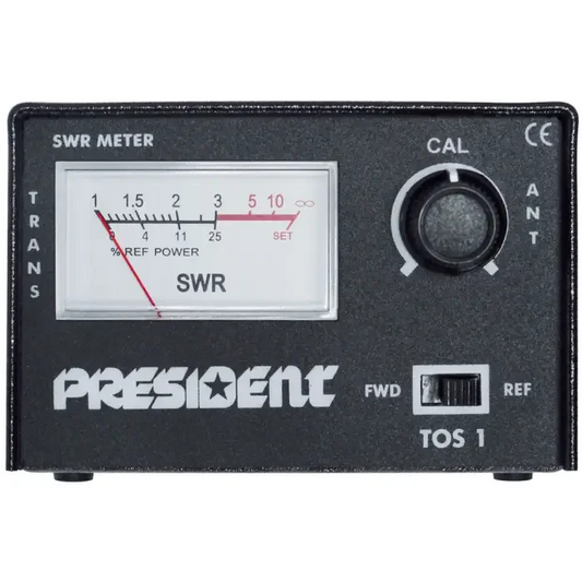President Electronics TOS - 1 VRAC / SWR Meter QRP CB
