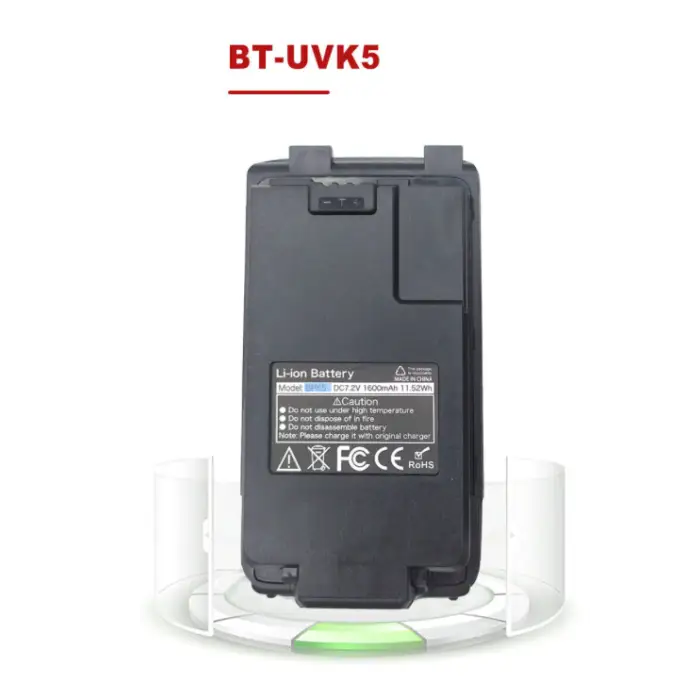 Quansheng BPK5 1600 mAh Battery UV - K5 / UV - K5(8) / UV