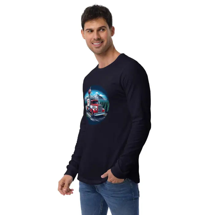 Man’s long-sleeved shirt.