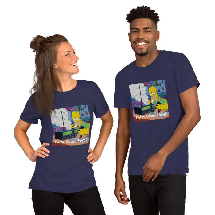 Matching Simpson’s t-shirts.