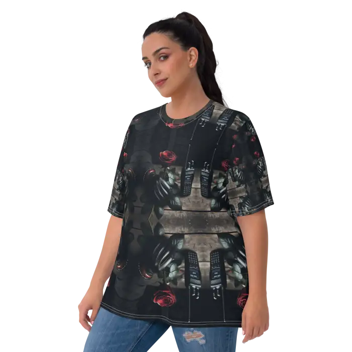 Printed t-shirt.
