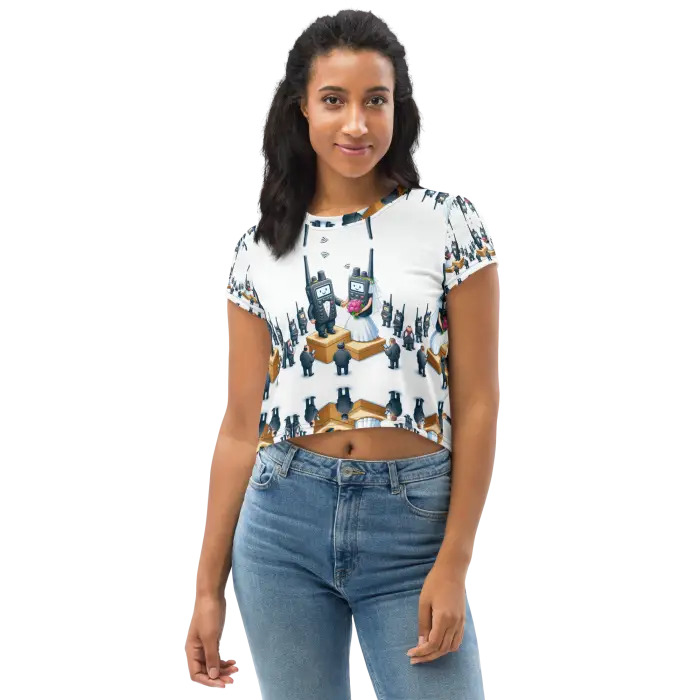 Woman’s crop top.