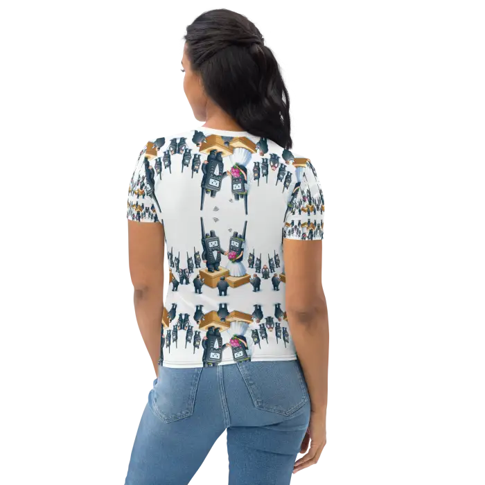 Printed t-shirt.