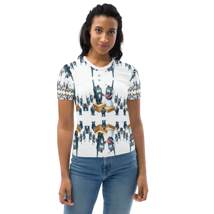 Printed t-shirt.