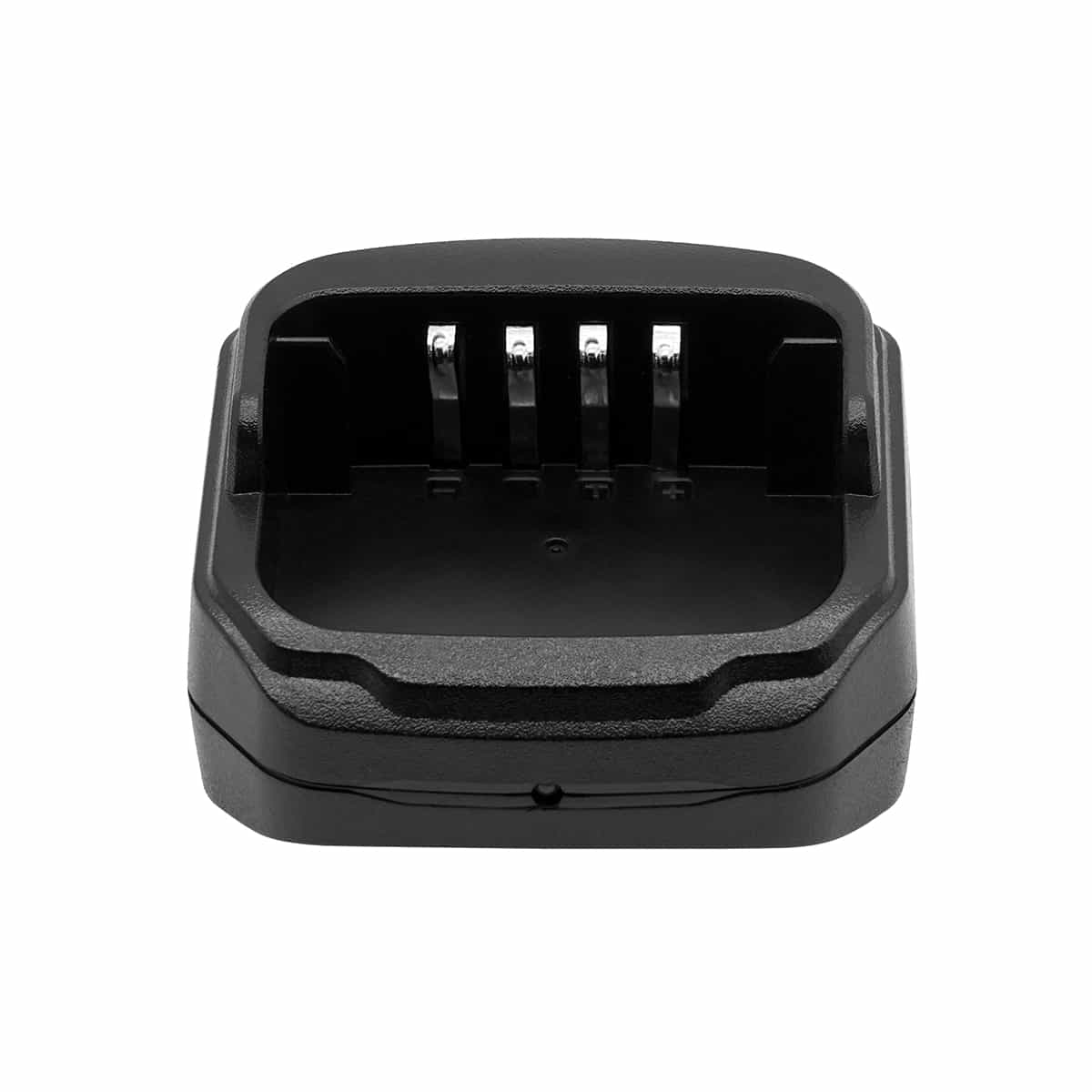 Black battery charger.