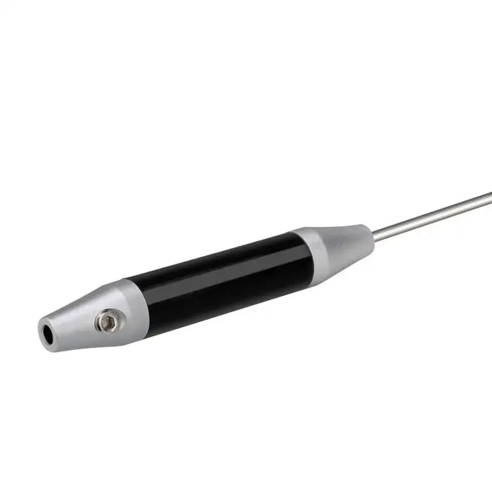 Black and silver probe.