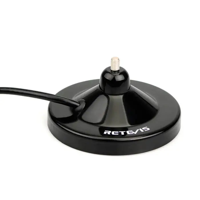Black magnetic antenna base.