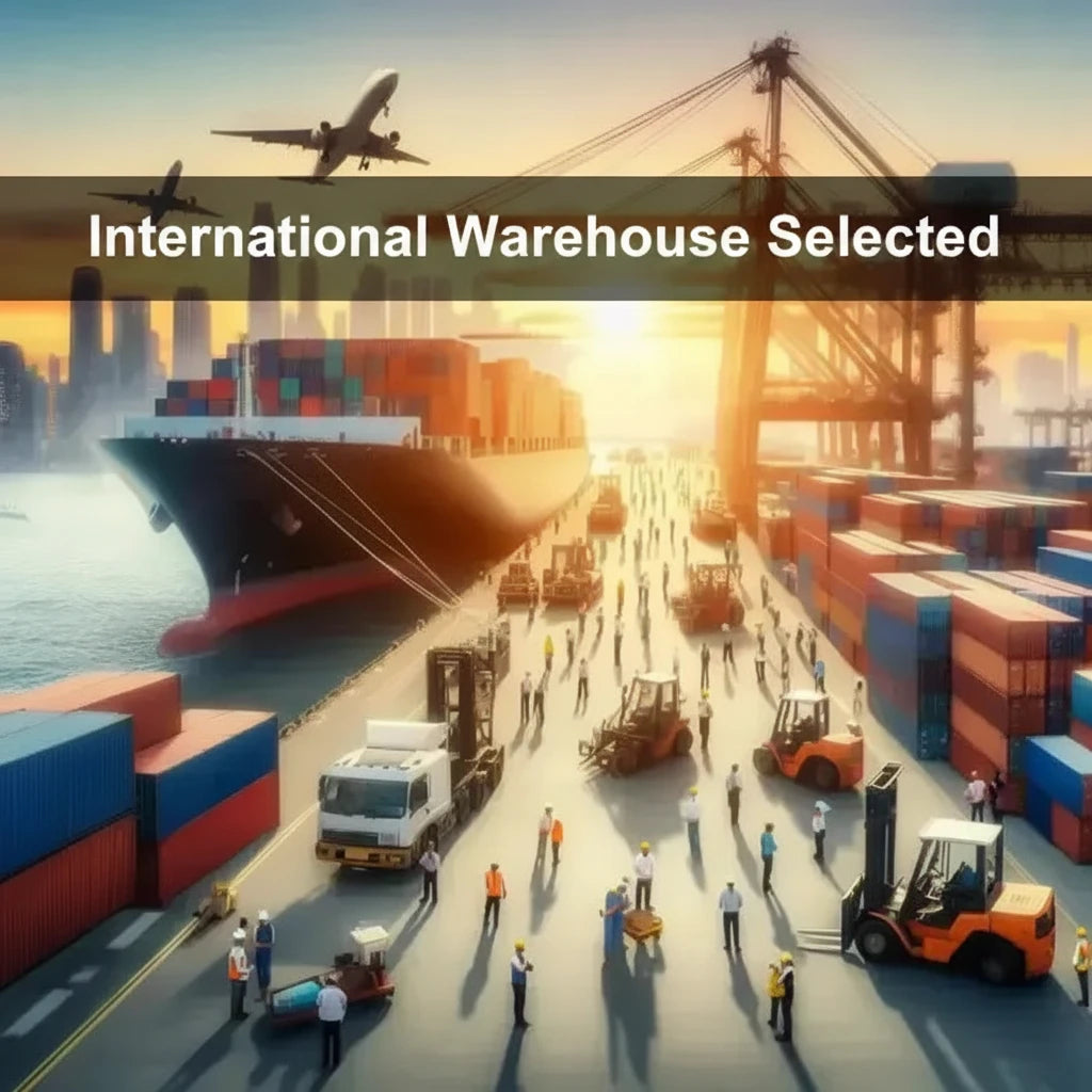 Busy shipping port.