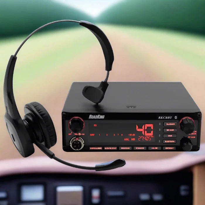 RoadKing RKCBBT 40 Channel AM Hands-Free CB Radio