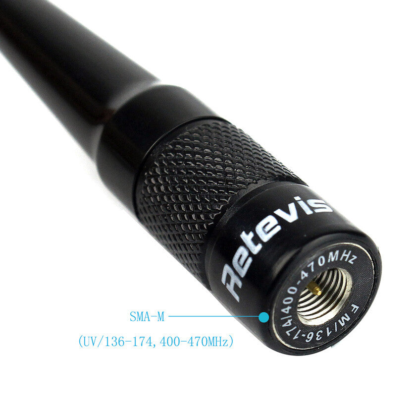 Retevis RHD-701 Flexible Dual Band Replacement Antenna (SMA-Male)
