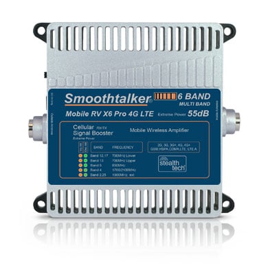 Smoothtalker Mobile RV X6 Pro 4G LTE signal booster.