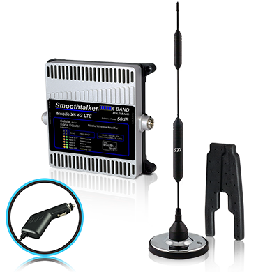 Mobile signal booster kit.