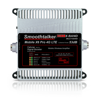 SmoothTalker Mobile X6 Pro 4G LTE signal booster.