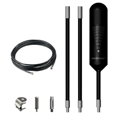 Cell phone signal booster kit.
