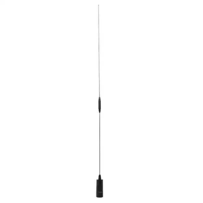 Black telescopic antenna.