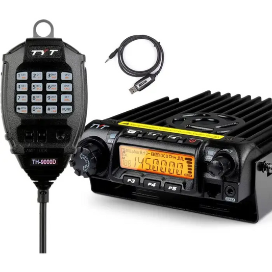 TYT TH - 9000D Plus VHF 2M 144 - 148 MHz Mobile Amateur Ham