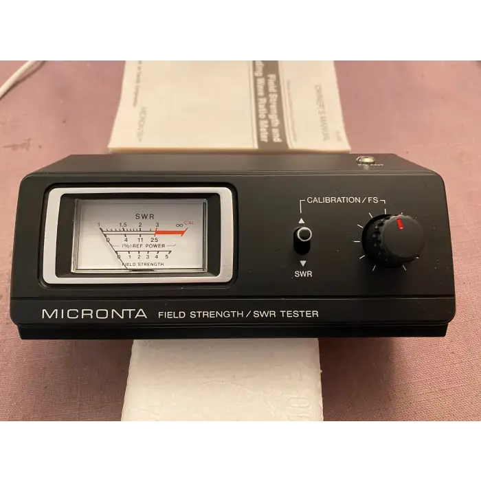 Black Micronta field strength/SWR tester.
