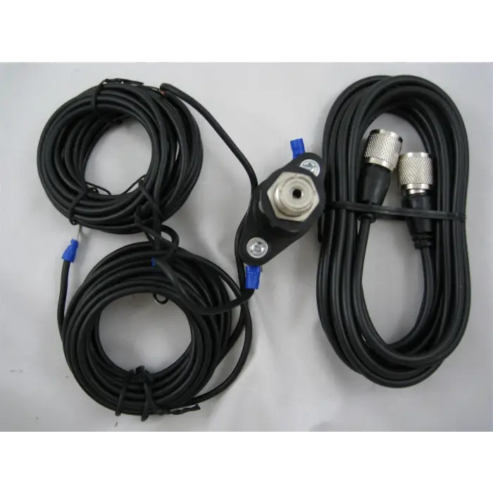 Antenna kit with cables and connector.