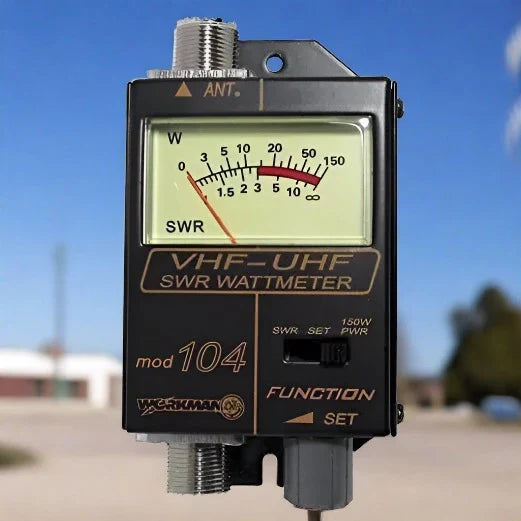 VHF-UHF SWR wattmeter.