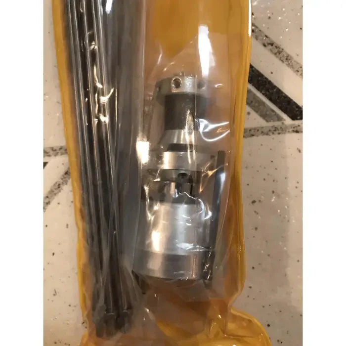 Metal milling machine collet set.