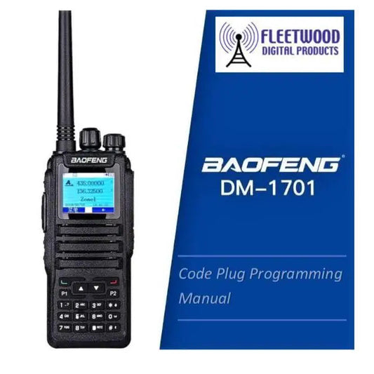 eBook - How to Program Baofeng DM-1701 DMR Digital Amateur