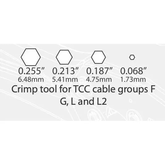 TCC Industries 31 Series Coaxial Antenna Cable Crimp Tool