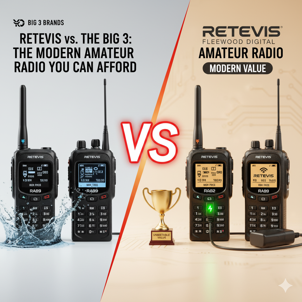 Retevis vs. The Big 3: Why Retevis is the Serious Amateur Radio Player You Can Afford 🏆