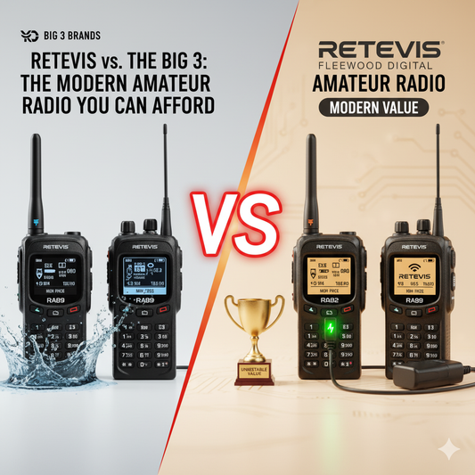Retevis vs. The Big 3: Why Retevis is the Serious Amateur Radio Player You Can Afford 🏆