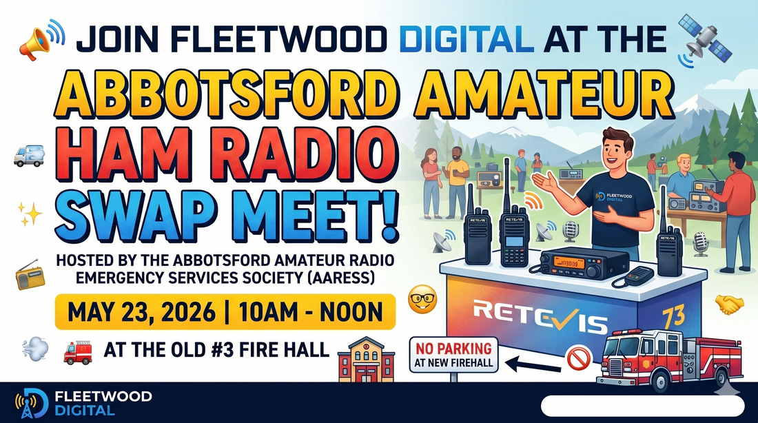 Join Fleetwood Digital at the Abbotsford Ham Radio Swap Meet!