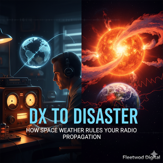 DX to Disaster: How Space Weather Rules Your Radio Propagation 📻☀️