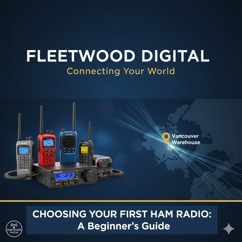 Choosing Your First Ham Radio In 2025 – Fleetwood Digital