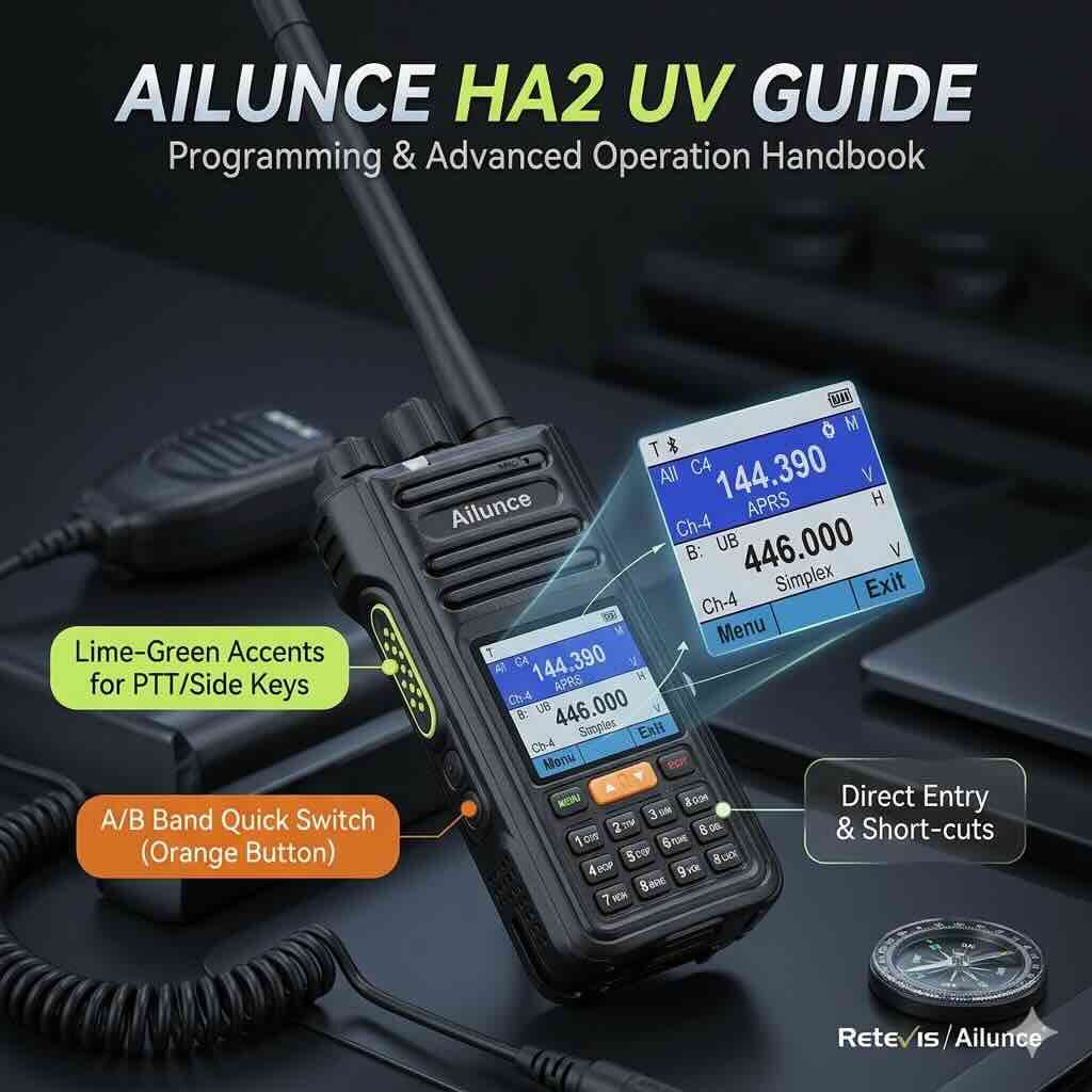 Retevis HA2 Manual Programming Guide