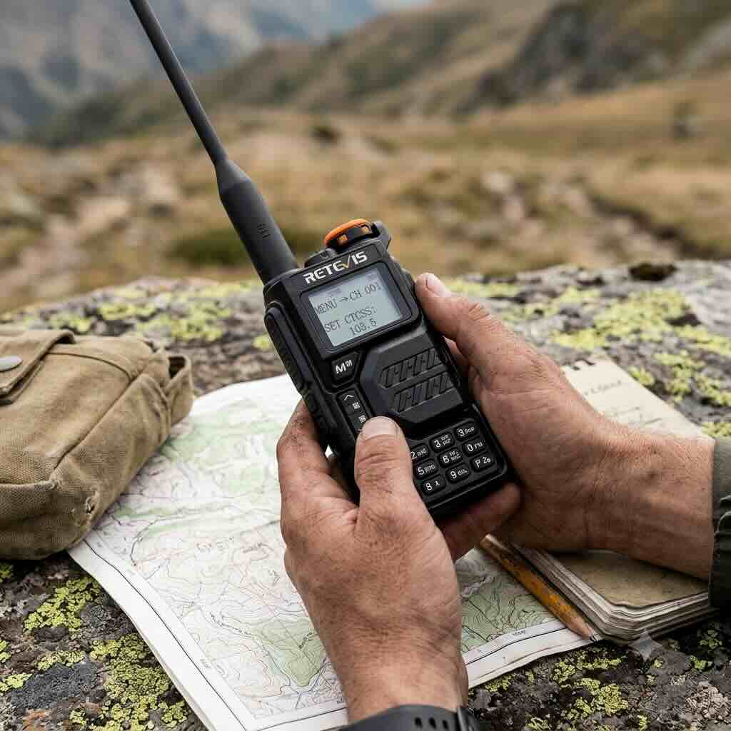 Manually Programming the Retevis RA79
